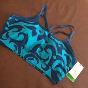 NWT GAIAM ACTIVE CRISSCROSS BRA